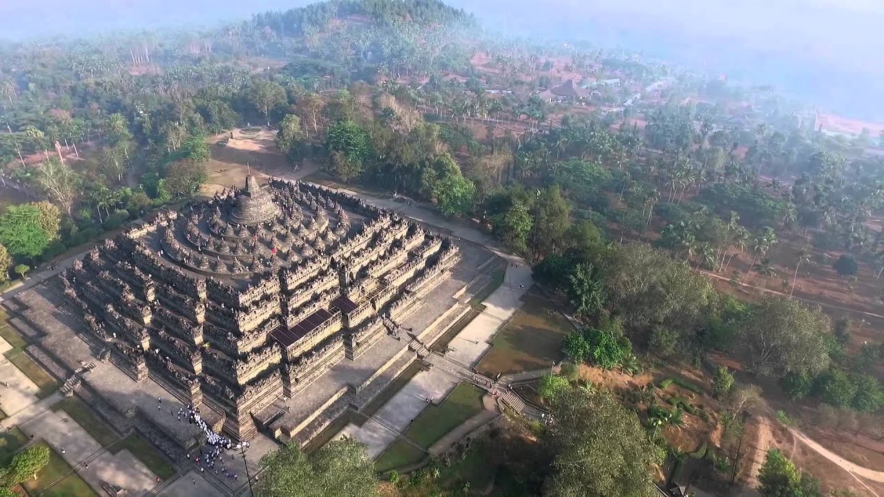 Borobudur Temple Aerial Videography Drone Dji InspireOne