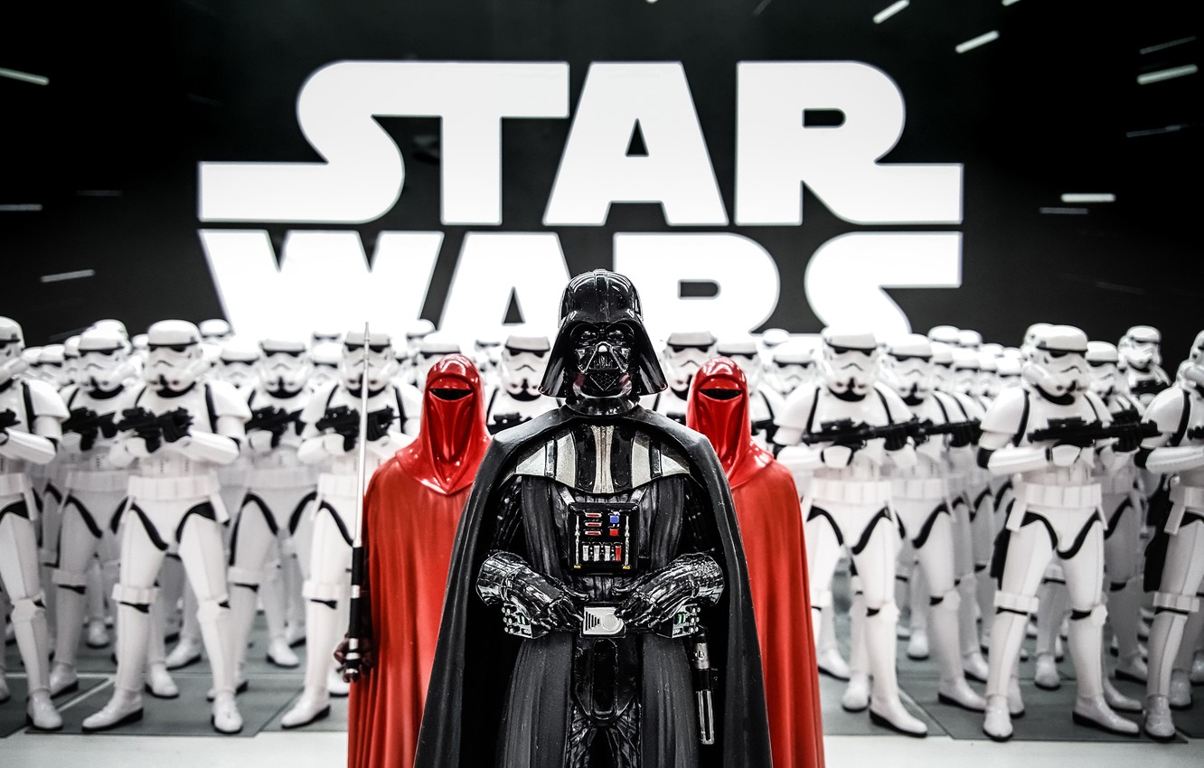 Photo Wallpaper Darth Vader, Star Wars, Stormtrooper Vader And Clone Troopers