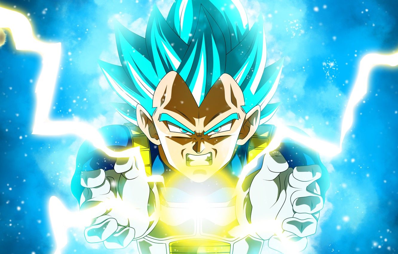 Download Vegeta Unleashes Final Flash Wallpaper