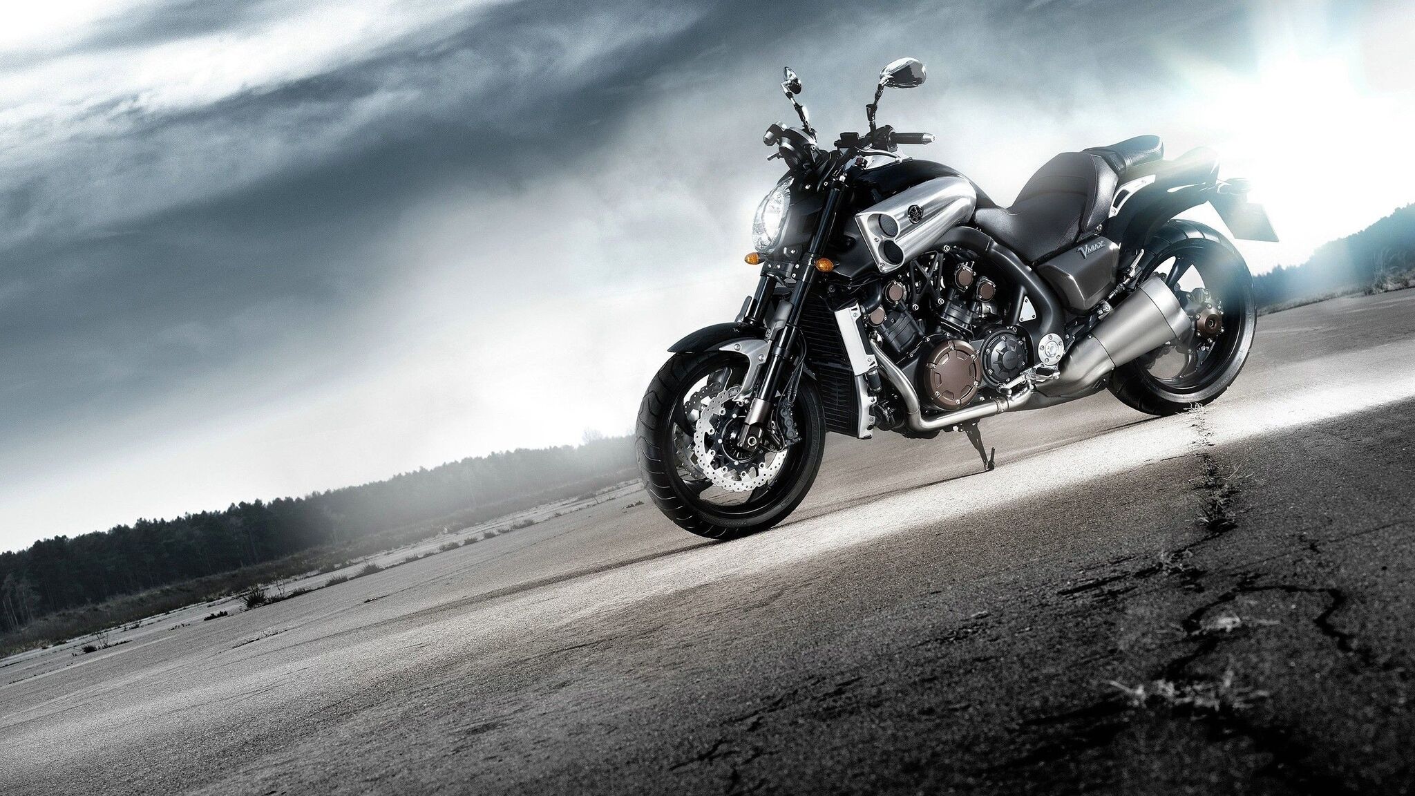 Yamaha Vmax 2048x1152 Resolution HD 4k Wallpaper, Image, Background, Photo and Picture