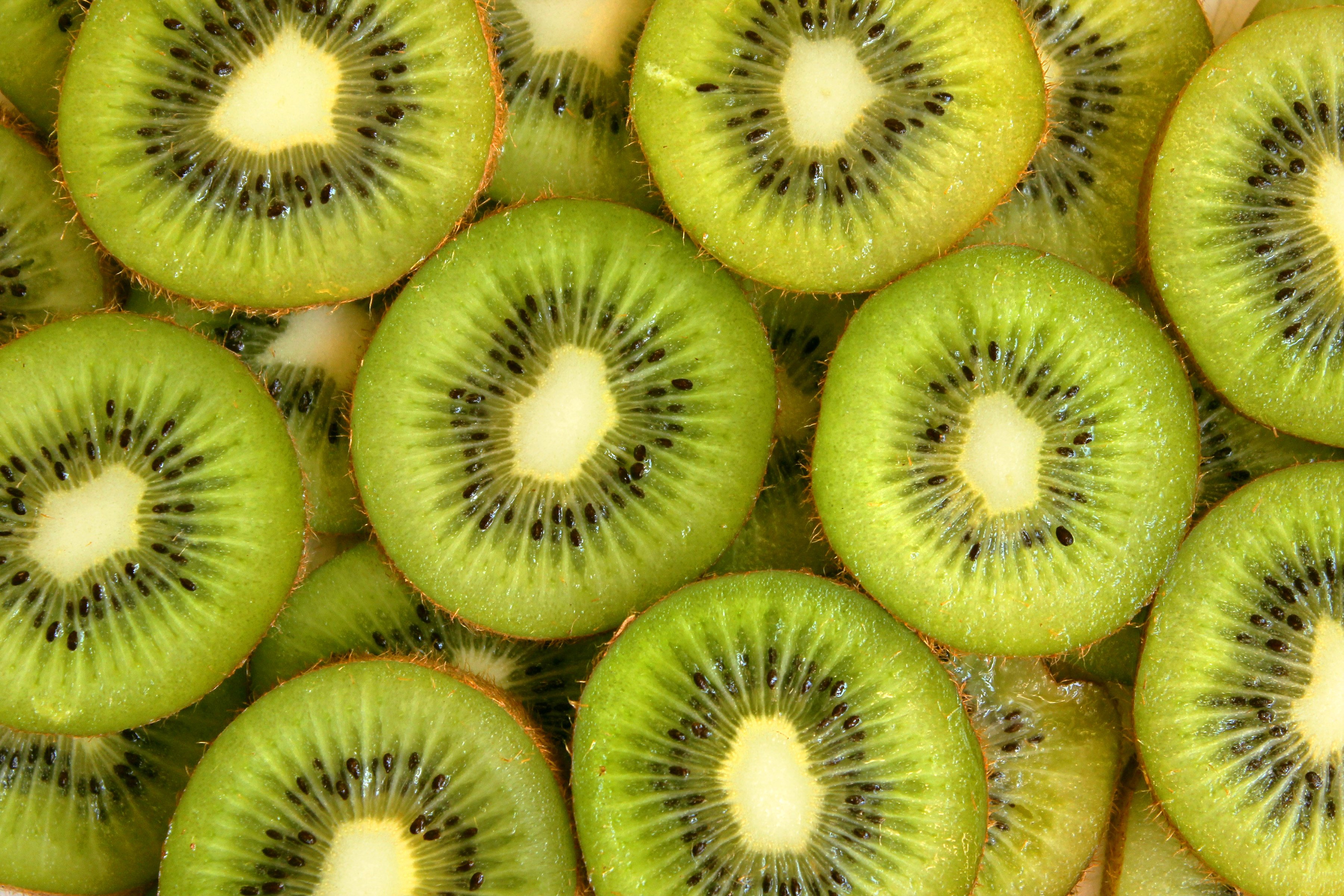 kiwi, Fruit, Macro, Texture, Tasty, Green Wallpaper HD / Desktop and Mobile Background