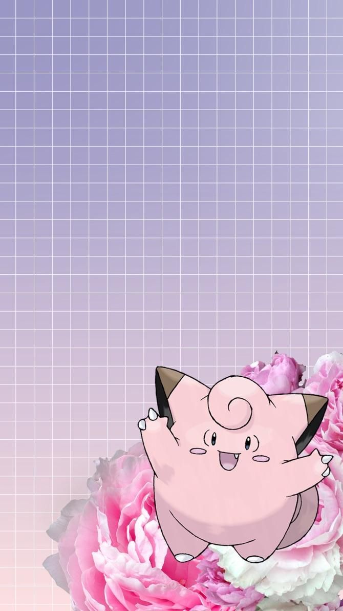 Clefairy Aesthetic [iphone 7] Download At 2018 05 Clefairy Aesthetic Iphone 7.ht. Cute Pokemon Wallpaper, Galaxy Wallpaper, Pokemon