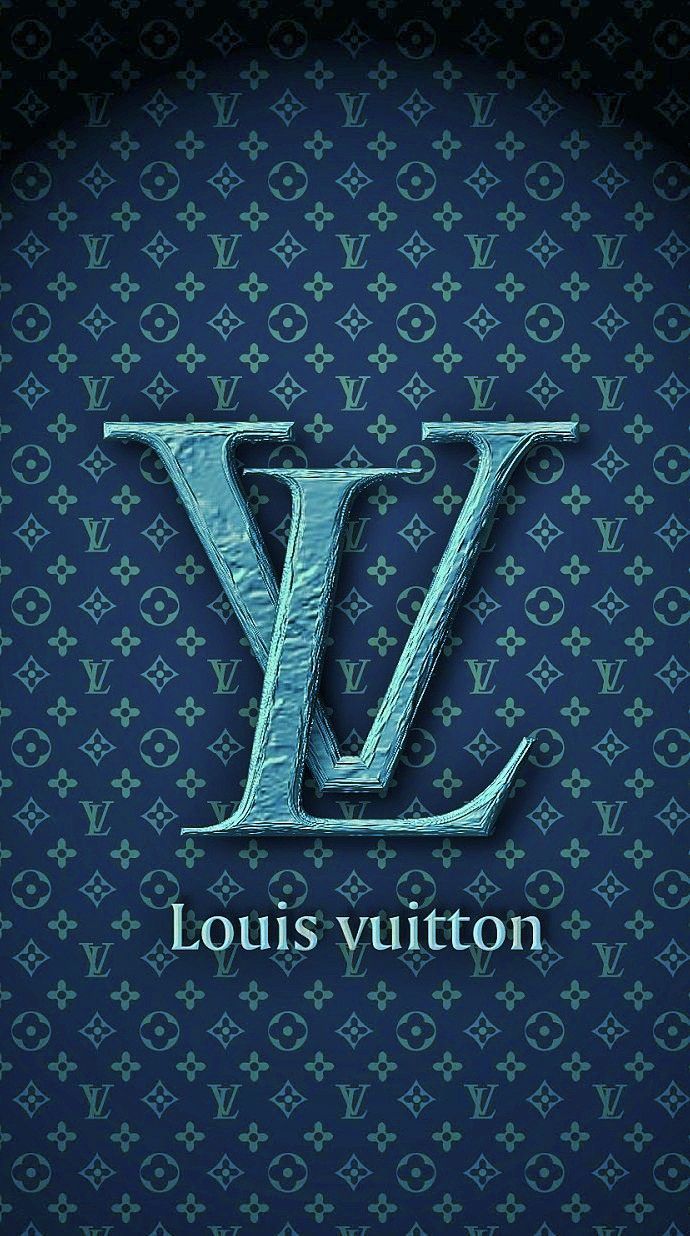 Blue Louis Vuitton Aesthetic Wallpapers - Wallpaper Cave