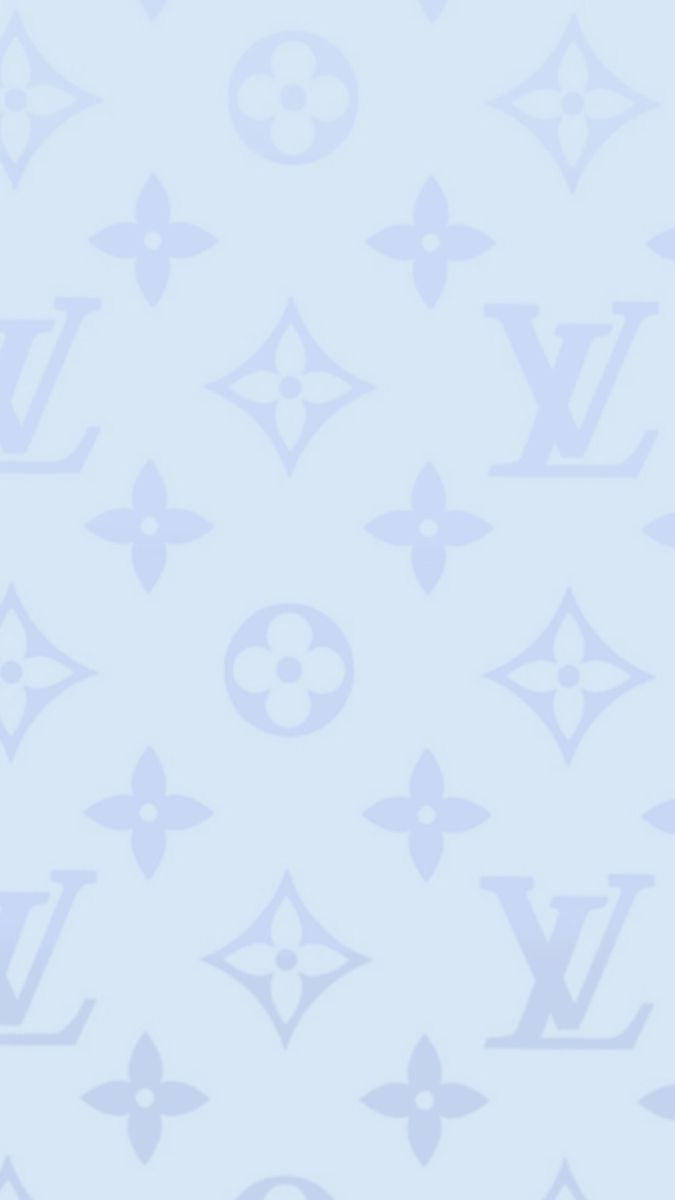 Louis Vuitton Wallpaper Blue. Phone wallpaper patterns, Aesthetic iphone wallpaper, Phone wallpaper