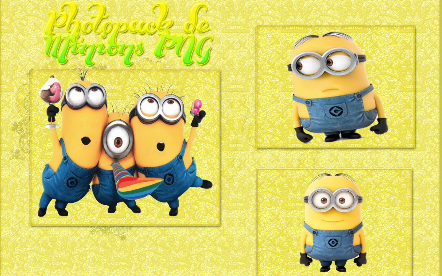 Free download Happy Birthday Minions Photopack de minions png [1500x1000] for your Desktop, Mobile & Tablet. Explore Minion Happy Birthday Wallpaper. Minion Happy Birthday Wallpaper, Happy Birthday Wallpaper, Wallpaper Happy Birthday