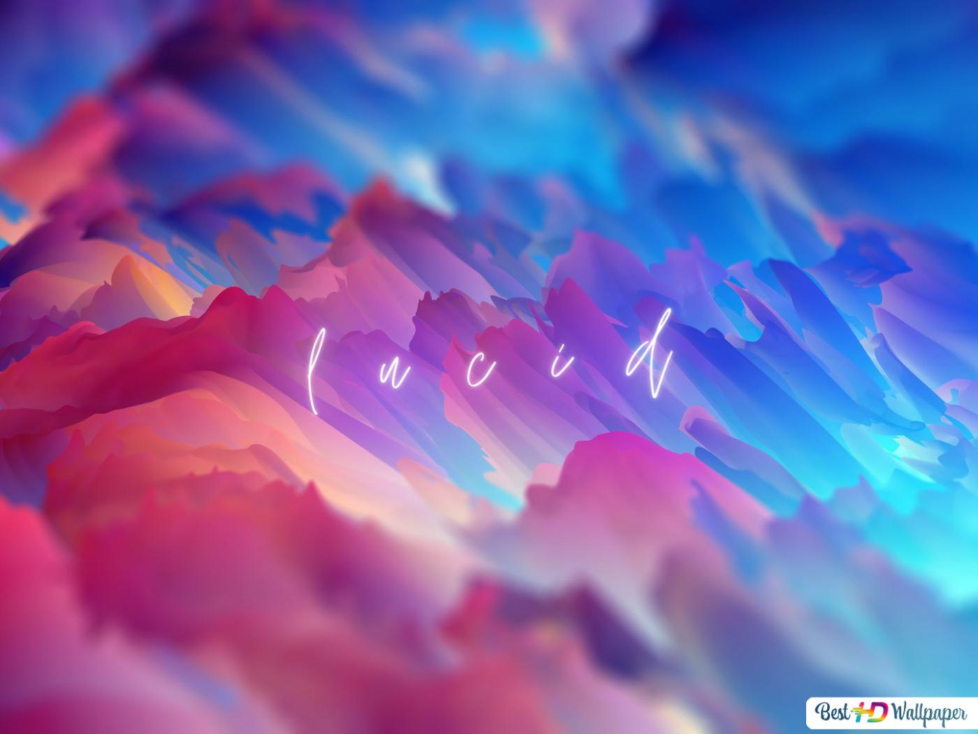 Pink purple blue abstract ( lucid ) HD wallpaper download