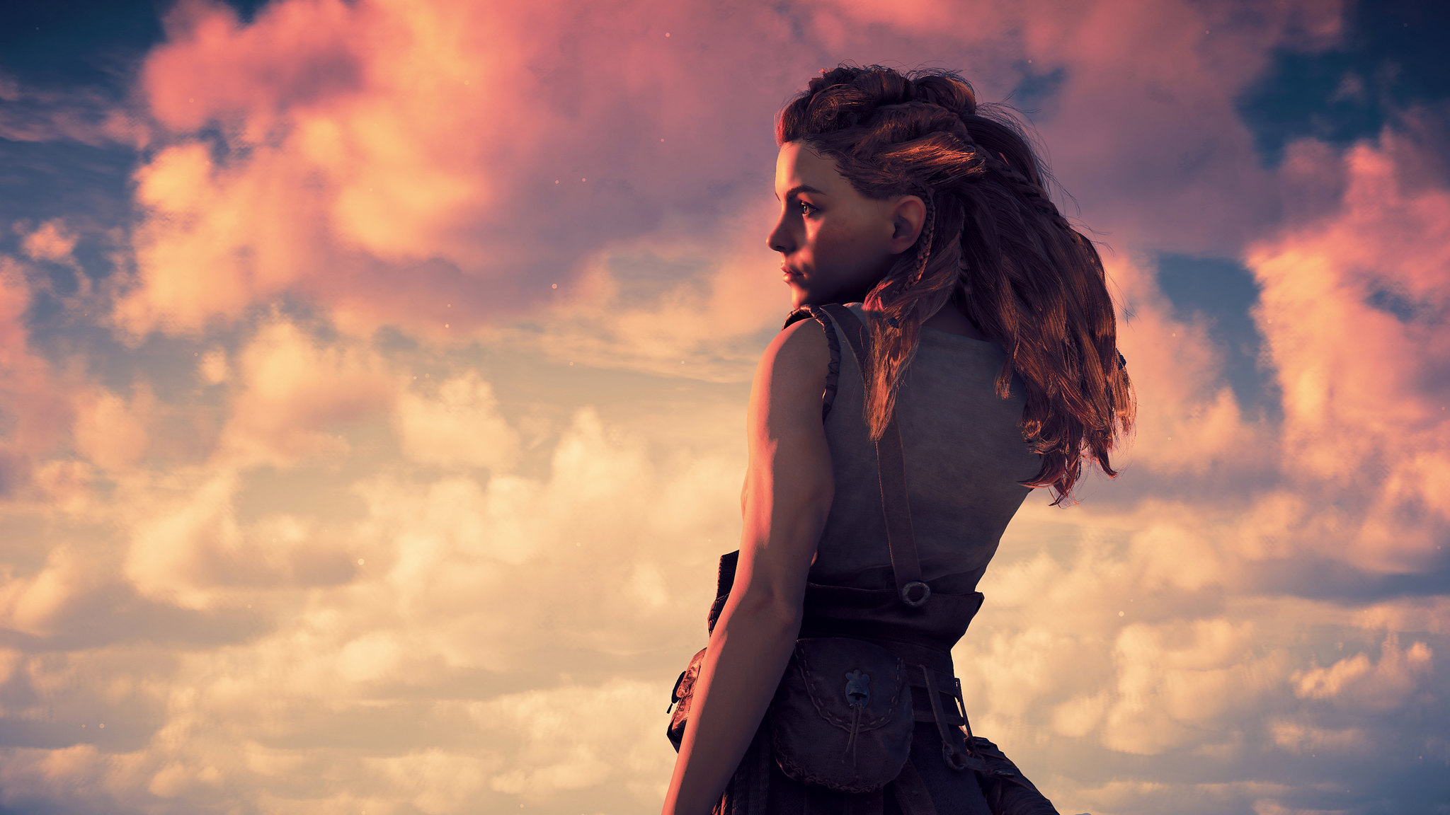Aloy Clouds Horizon Zero Dawn, HD Games, 4k Wallpaper, Image, Background, Photo and Picture