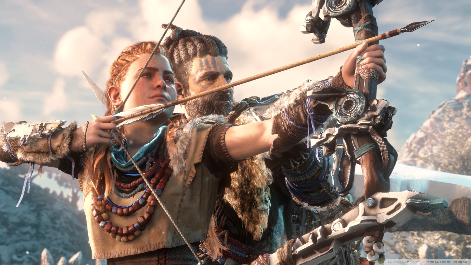 Horizon Zero Dawn Aloy Bow Ultra HD Desktop Background Wallpaper for 4K UHD TV, Widescreen & UltraWide Desktop & Laptop, Tablet