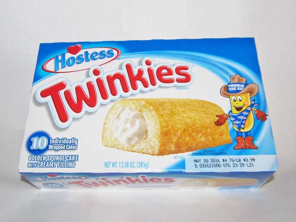 Regular Box of Hostess Twinkies. April 6th is National Host