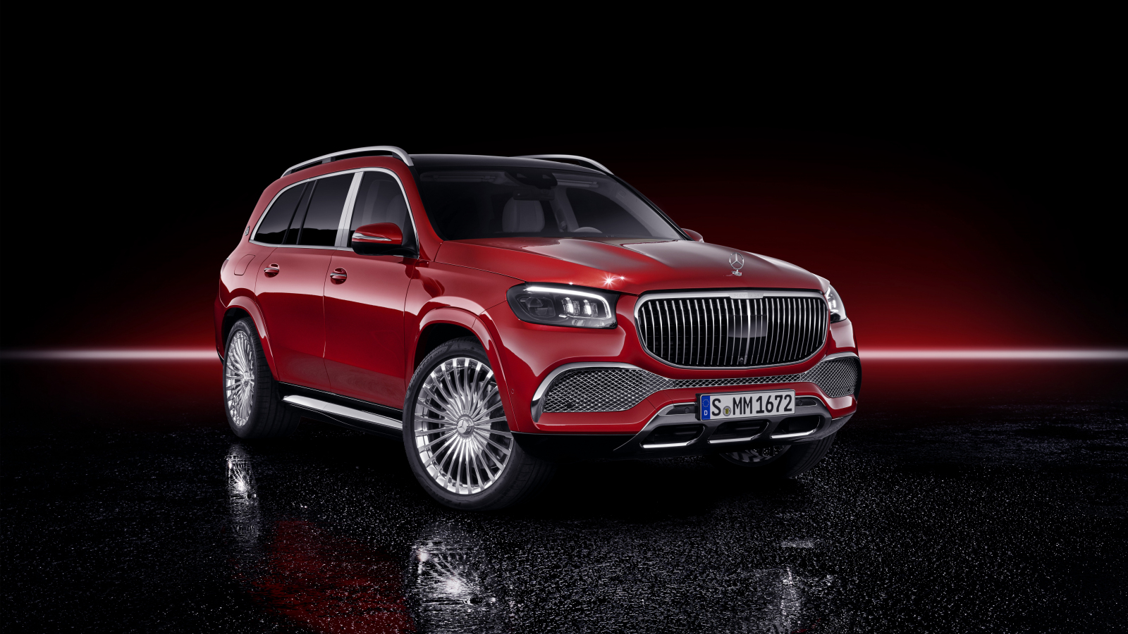 Download Luxurious Suv, Mercedes Maybach Gls 600 1600x900 Wallpaper, 16:9 Widescreen 1600x900 HD Image, Background, 23472