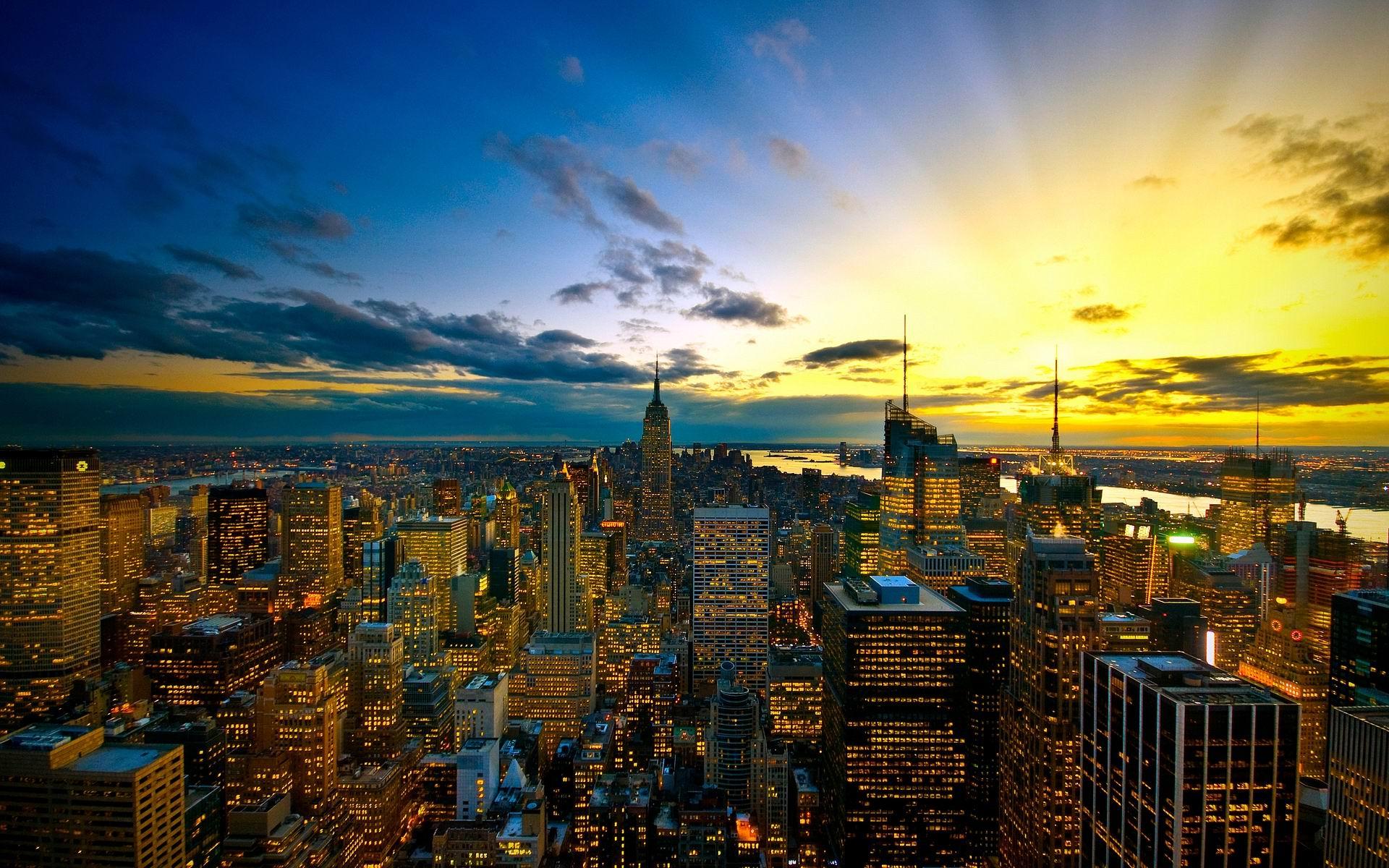 City Sunrise Wallpaper Free City Sunrise Background