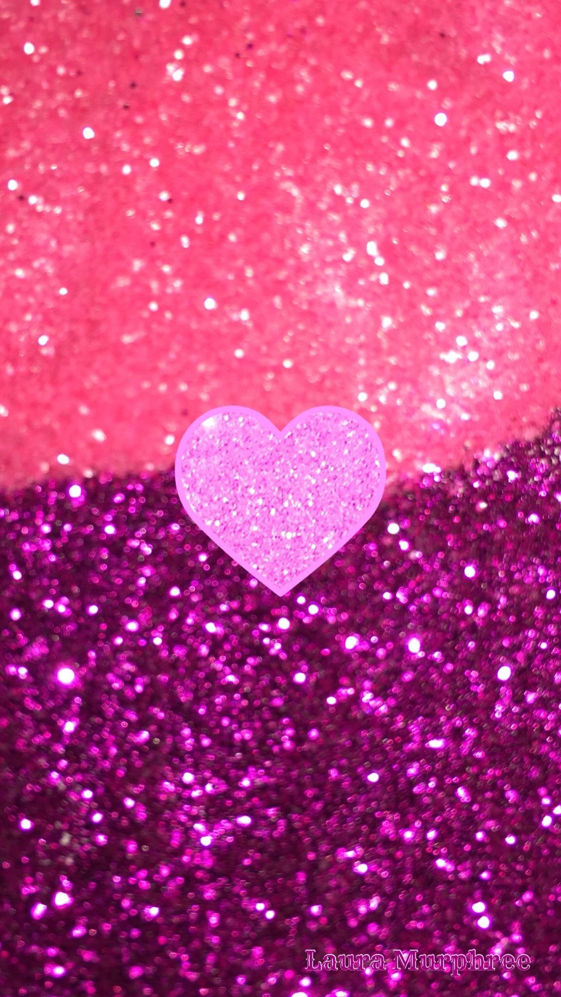 sparkling heart wallpaper, pink, glitter, heart, purple, violet