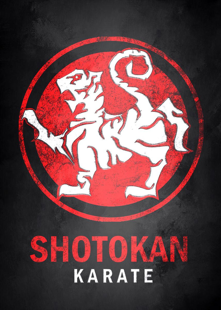 Shotokan Karate' Poster by М Dam