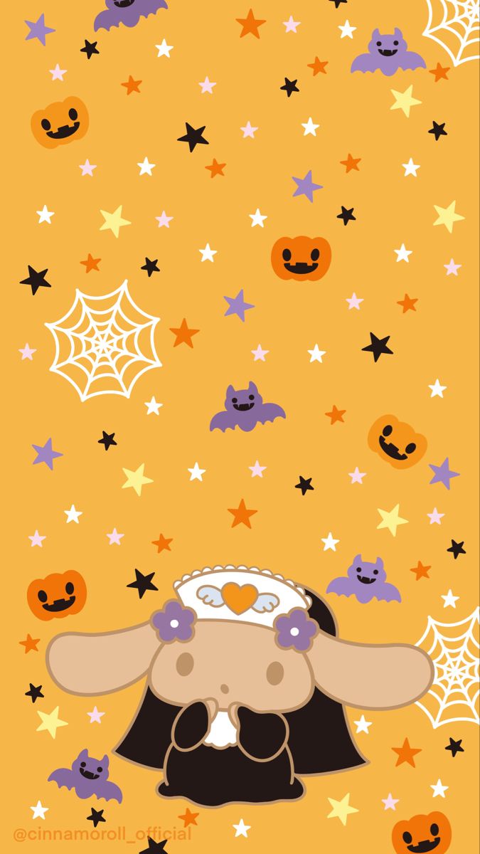 Mocha Halloween Wallpaper. Cute poster, Cute wallpaper, Halloween wallpaper