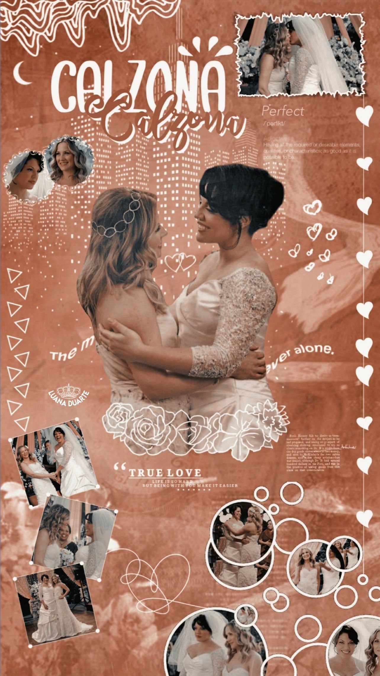 Lockscreen Wallpaper Calzona, Callie And Arizona, Grey's Anatomy. Calliope Torres, Greys Anatomy, Fotos
