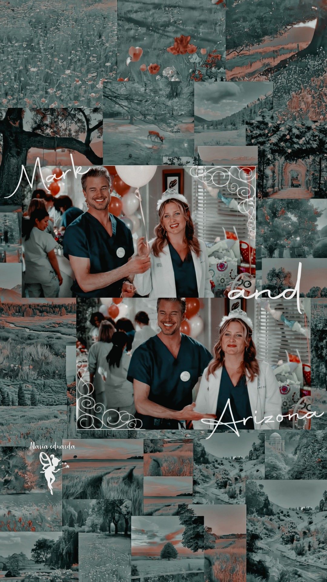 Wallpaper Mark sloan and Arizona robbins. Grey's anatomy aesthetic, Greys anatomy funny, Greys anatomy characters