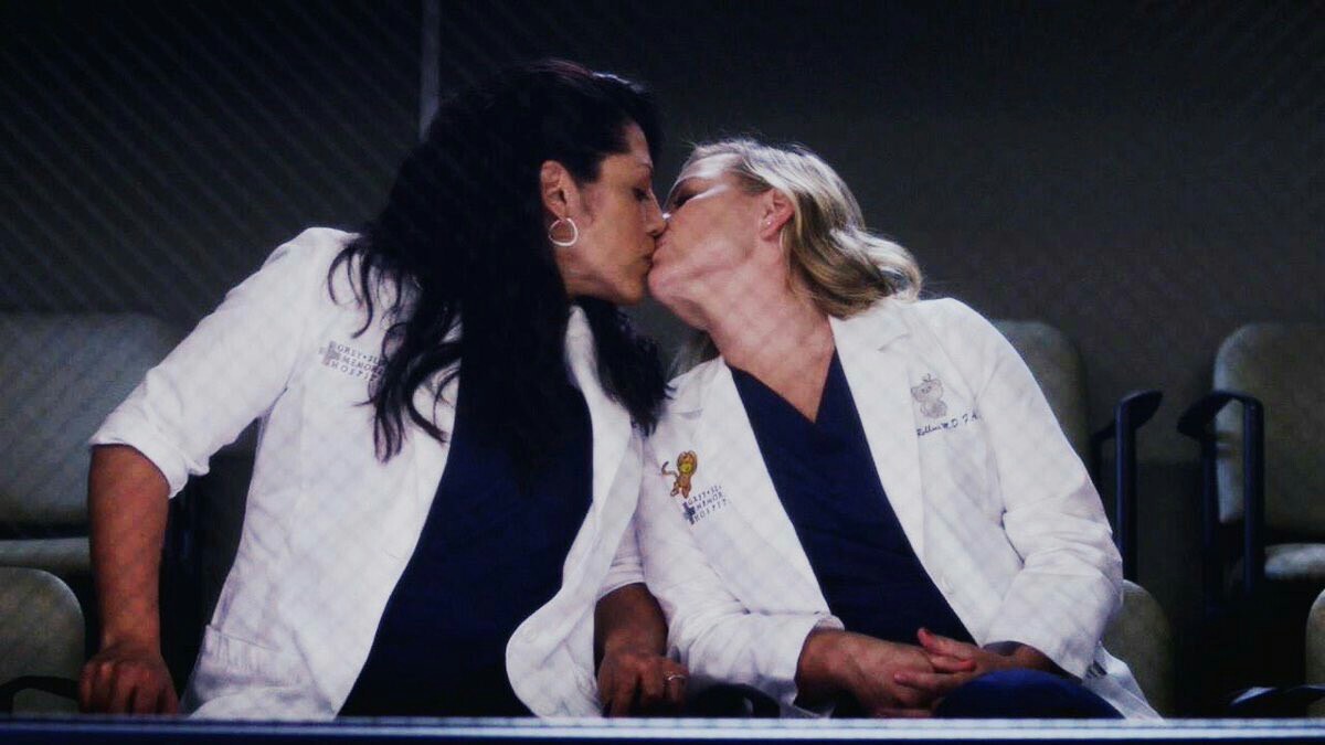 image about Calzona. See more about grey's anatomy, arizona robbins and calzona