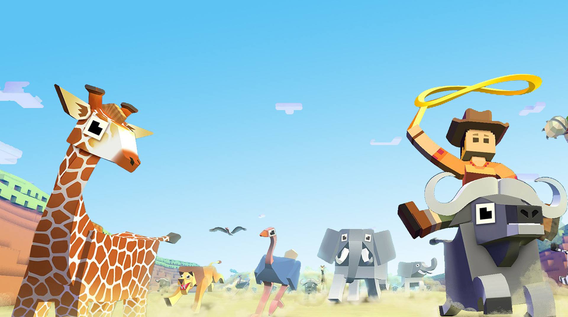 Download & Play Rodeo Stampede: Sky Zoo Safari on PC & Mac (Emulator)