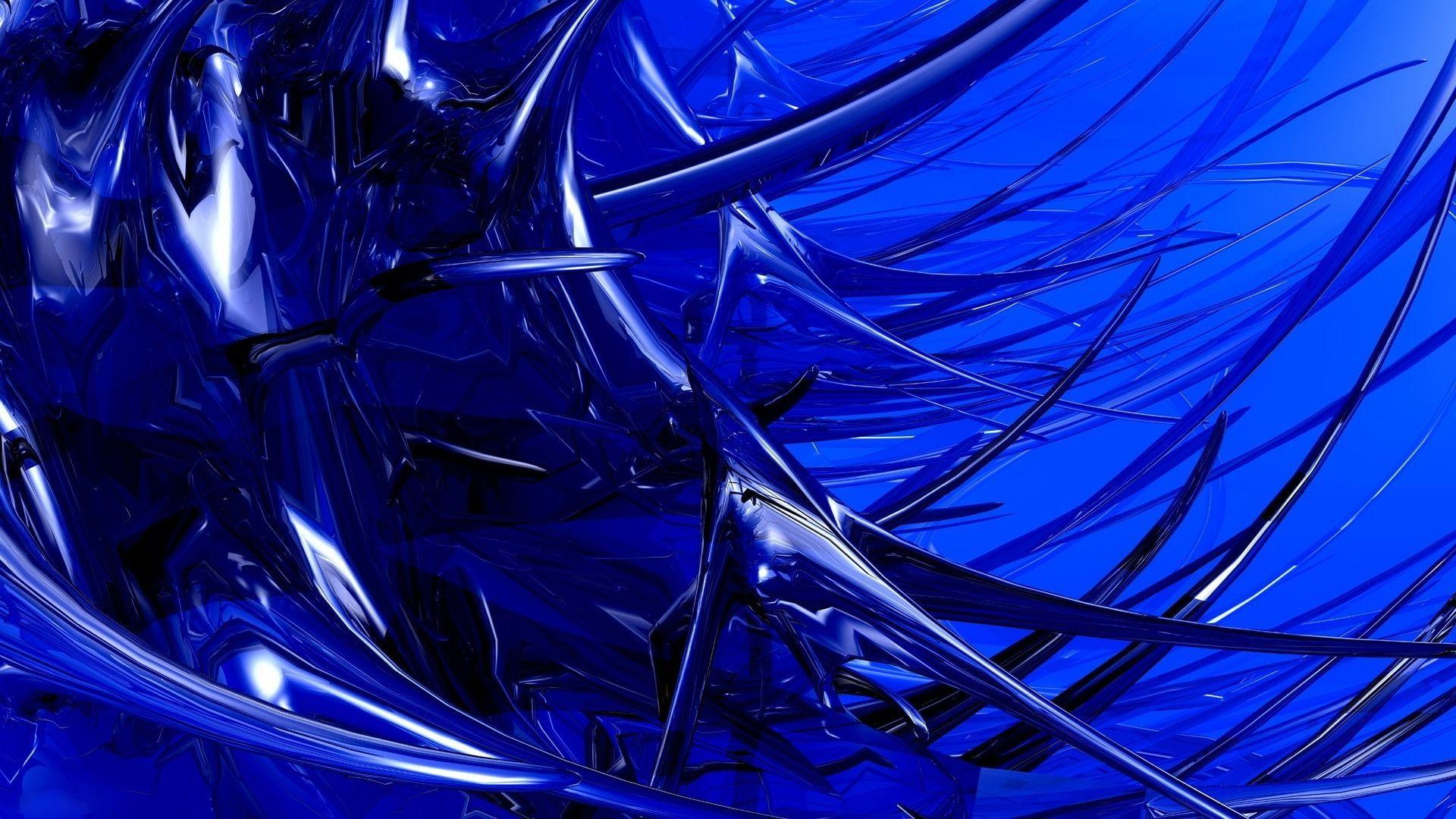 Blue Glass Wallpaper Free Blue Glass Background