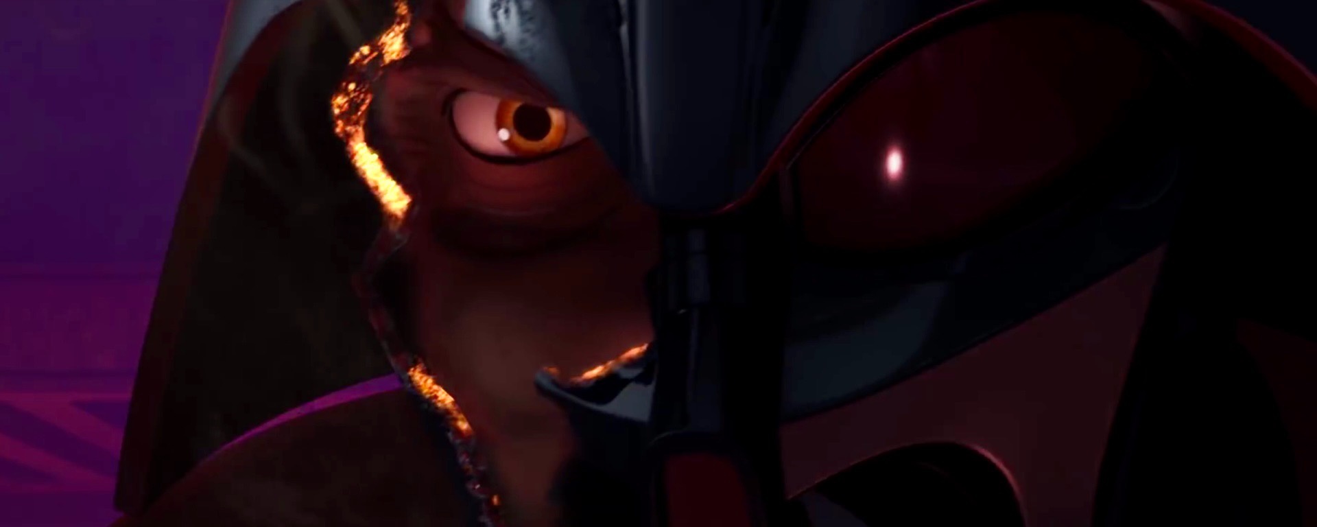 Why didn't Darth Vader try to convince Ahsoka to turn to the dark side in Rebels season 2 finale? As her master, he had a great influence on her and he didn't
