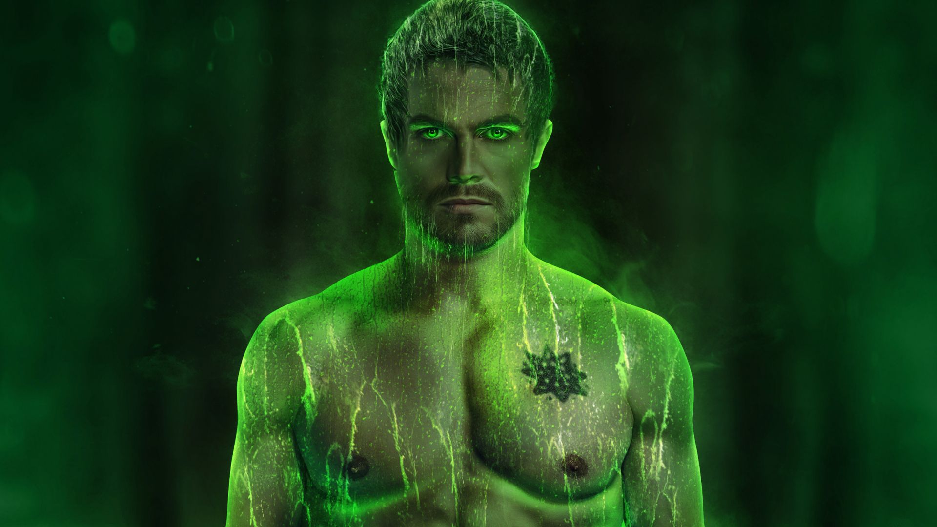 Desktop Wallpaper Green Arrow, Oliver Queen, Season Green Art, HD Image, Picture, Background, Vuan9b