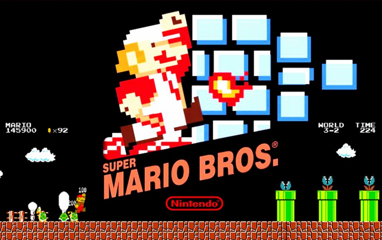 Super Mario Bros Mario Bros Nes Cover