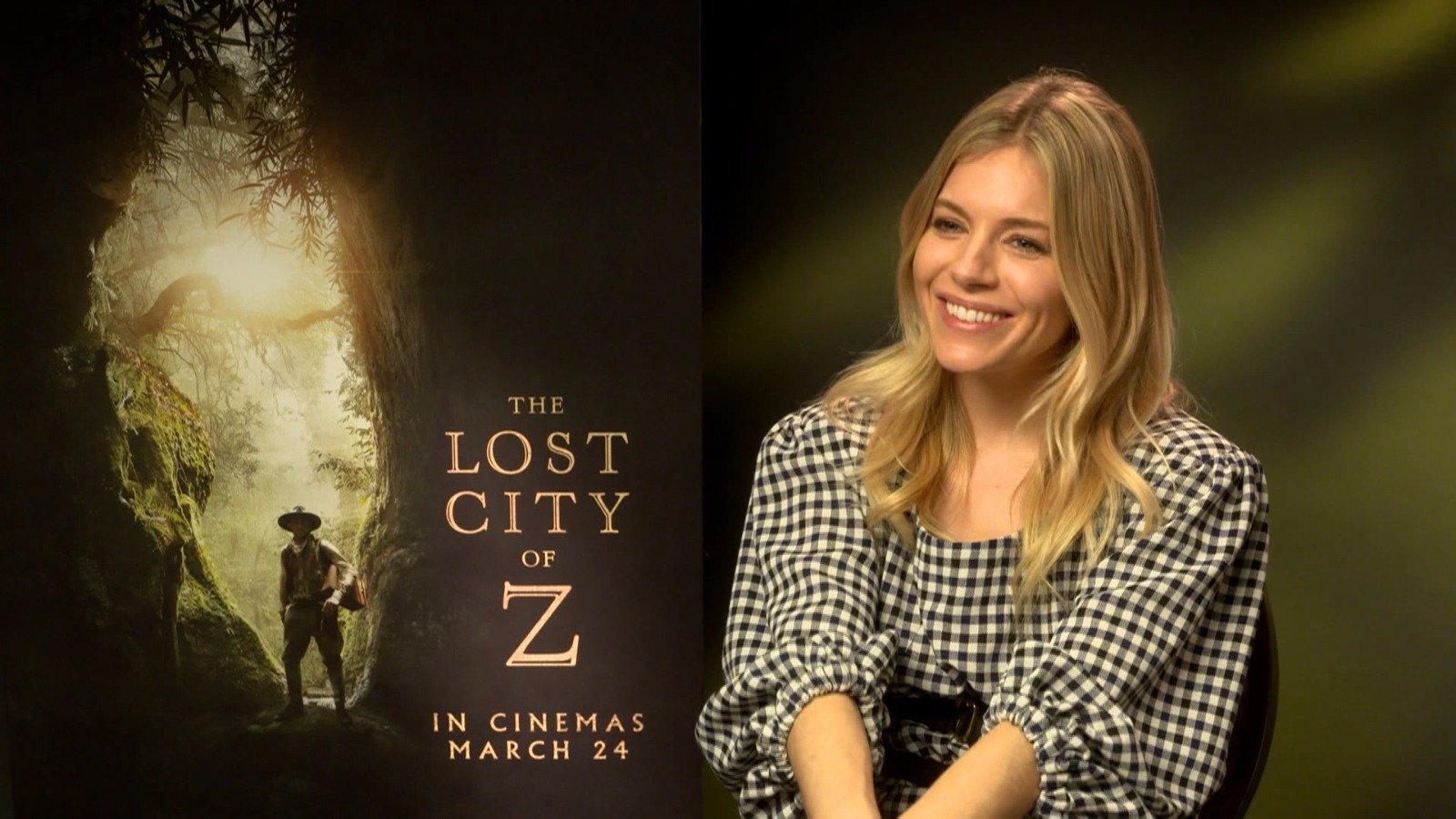 The Lost City of Z. Sienna Miller Interview. James Gray