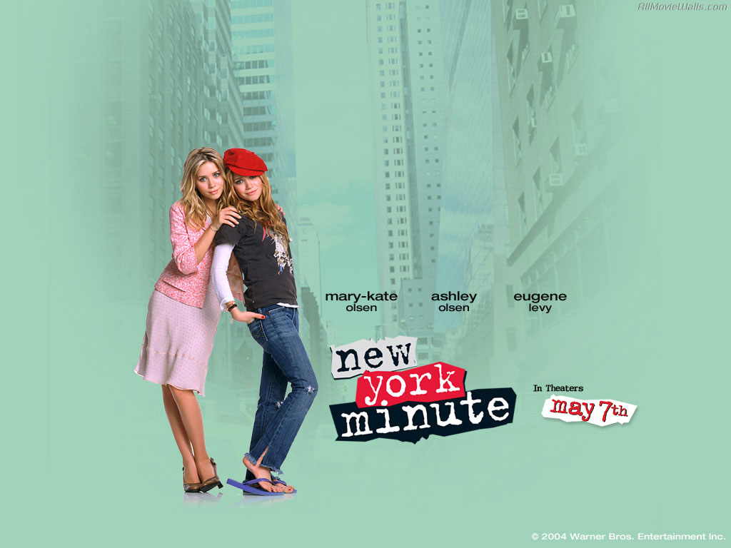 New York Minute Kate & Ashley Olsen Wallpaper