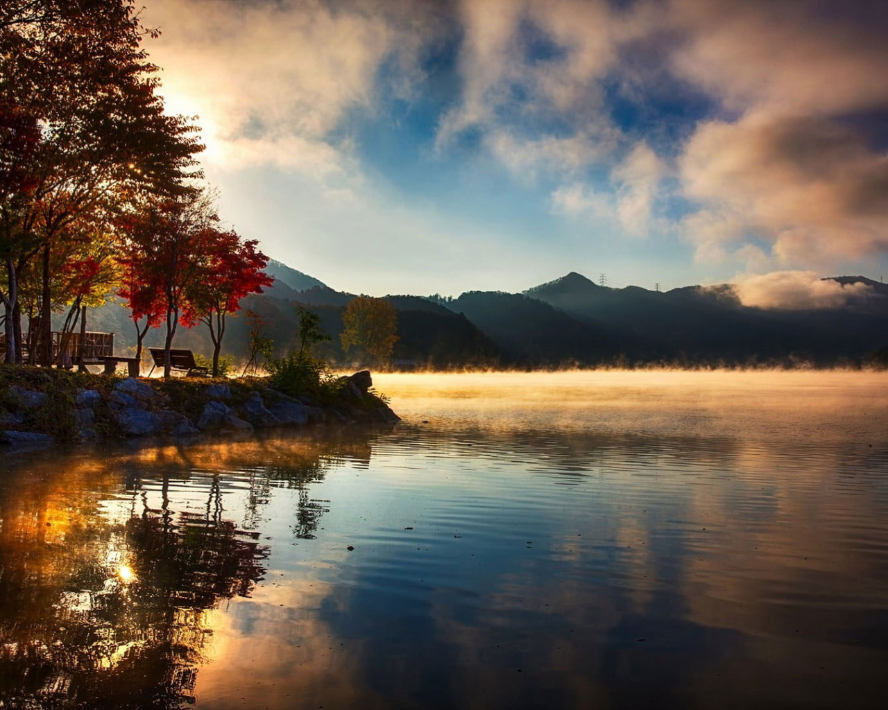 Body Of Water, Nature, Landscape, Lake, Mountains, Reflection • Wallpaper For You