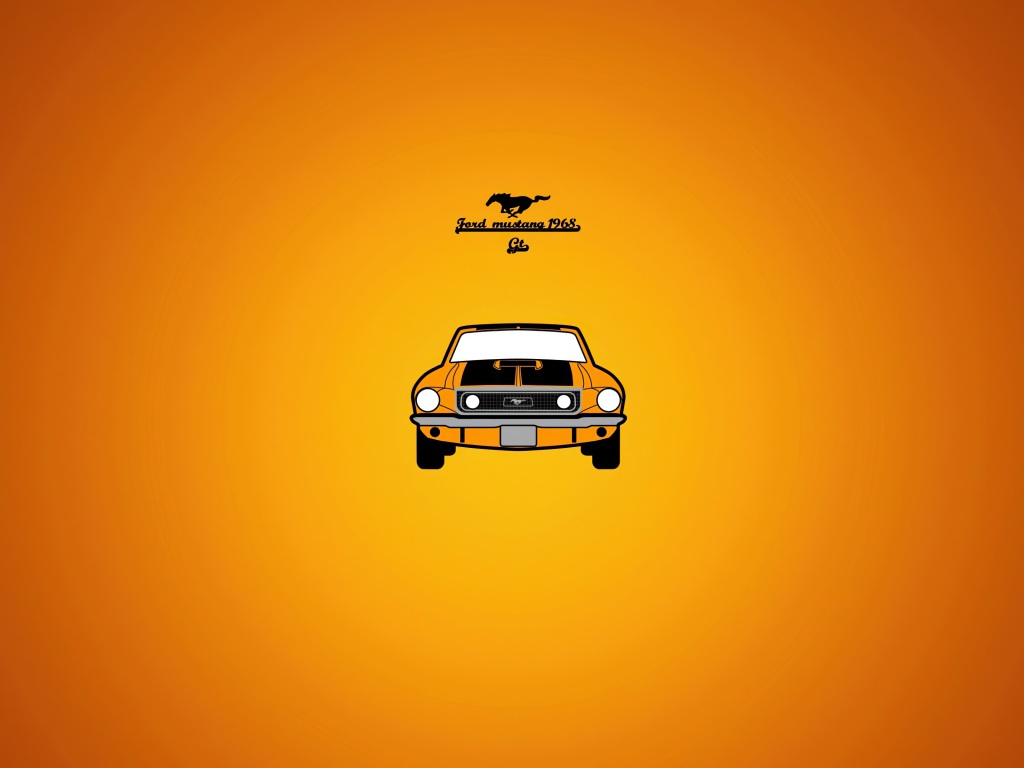 Wallpaper 4k Ford Mustang 1968 Wallpaper