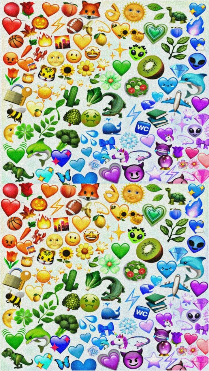 Emoji Wallpaper iPhone, Heart Wallpaper, Cool Wallpaper, Screen Wallpaper, Mobile Wallpaper, Rainbo. Emoji wallpaper iphone, Emoji wallpaper, Cute emoji wallpaper