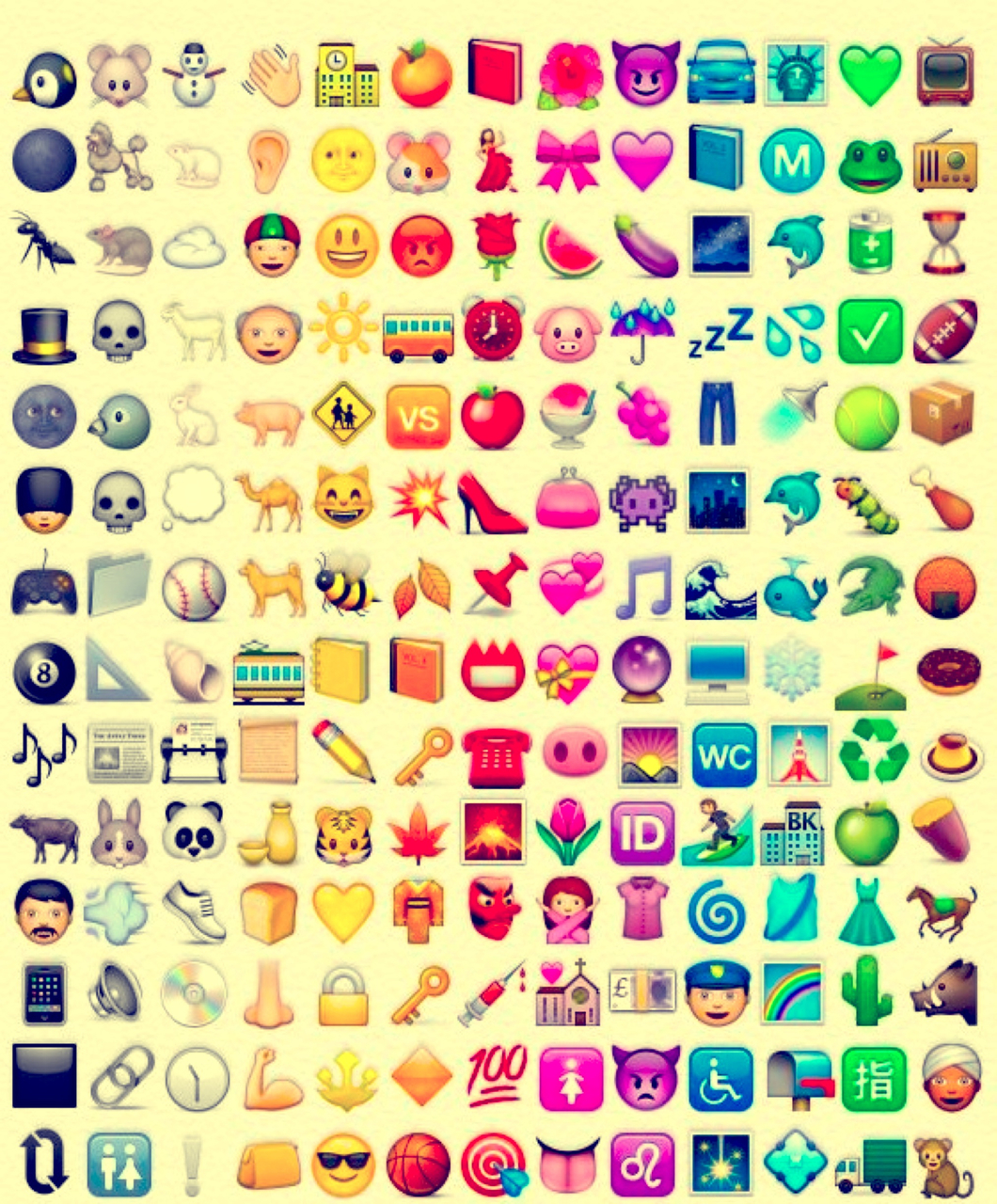 Emoji rainbow uploaded