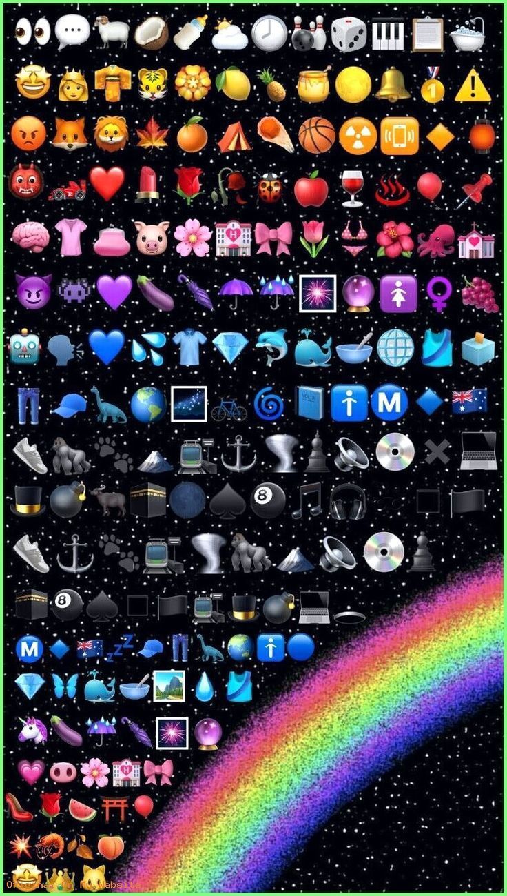 Rainbow emojis ideas. emoji wallpaper, aesthetic iphone wallpaper, iphone wallpaper
