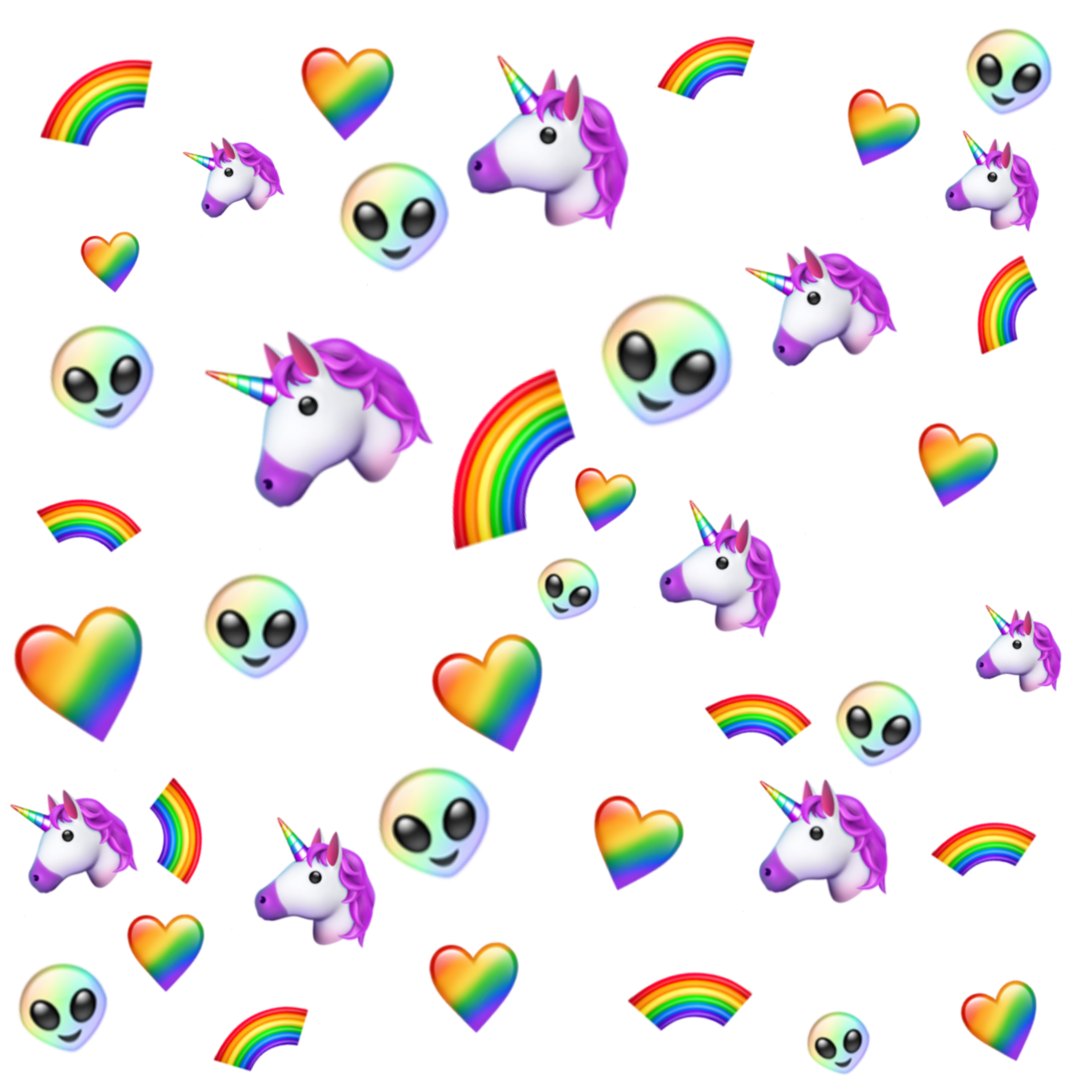 rainbow emoji background freetoedit sticker