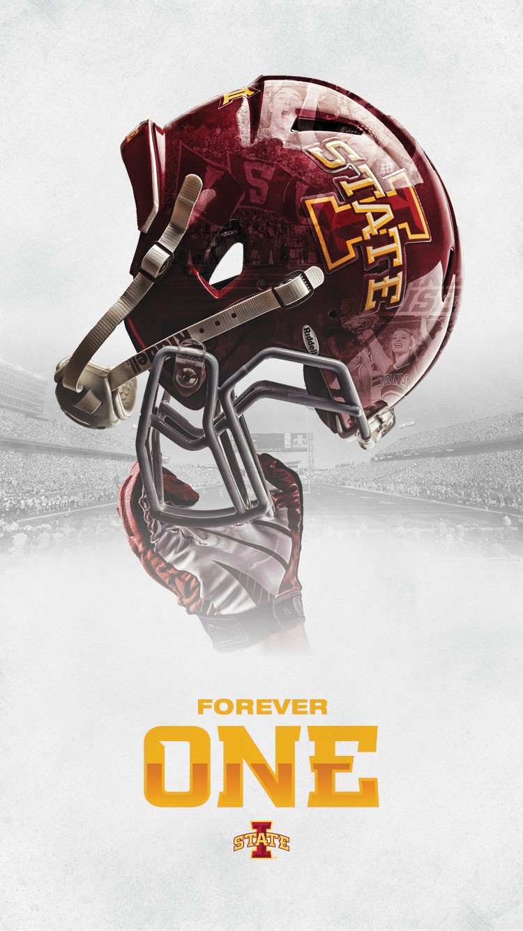Iowa State Football Poster 2018