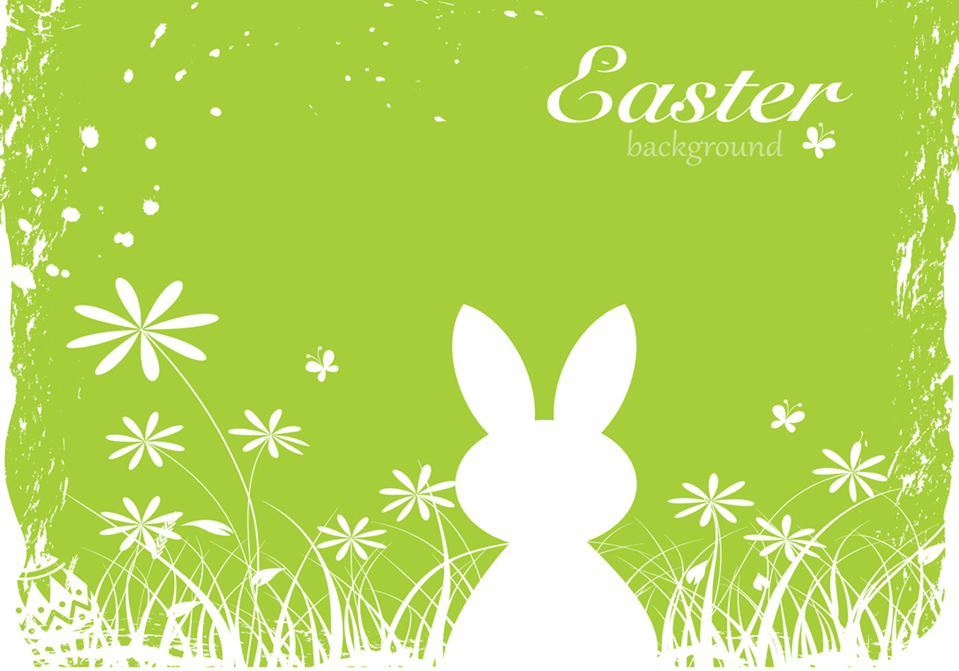 Green Easter Bunny Background PSD Photohop Brushes at Brusheezy!