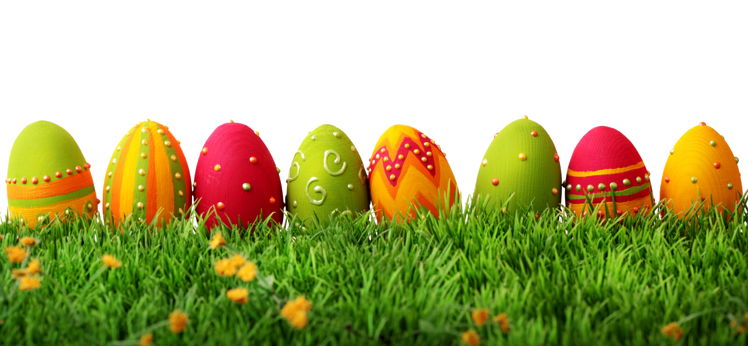 Colorful Easter Eggs Eggs Transparent Background Wallpaper & Background Download