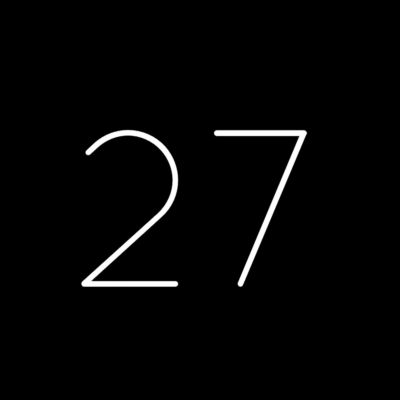 Number 27 Wallpaper