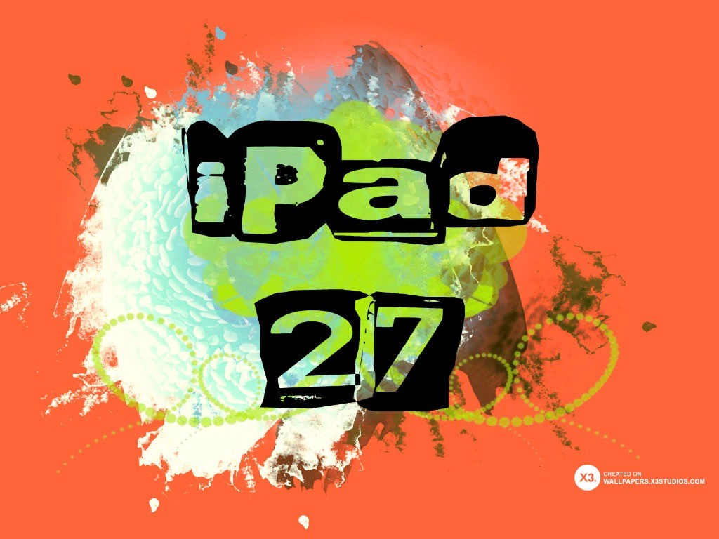 Apple iPad Deployment Background. Numbered iPad Background