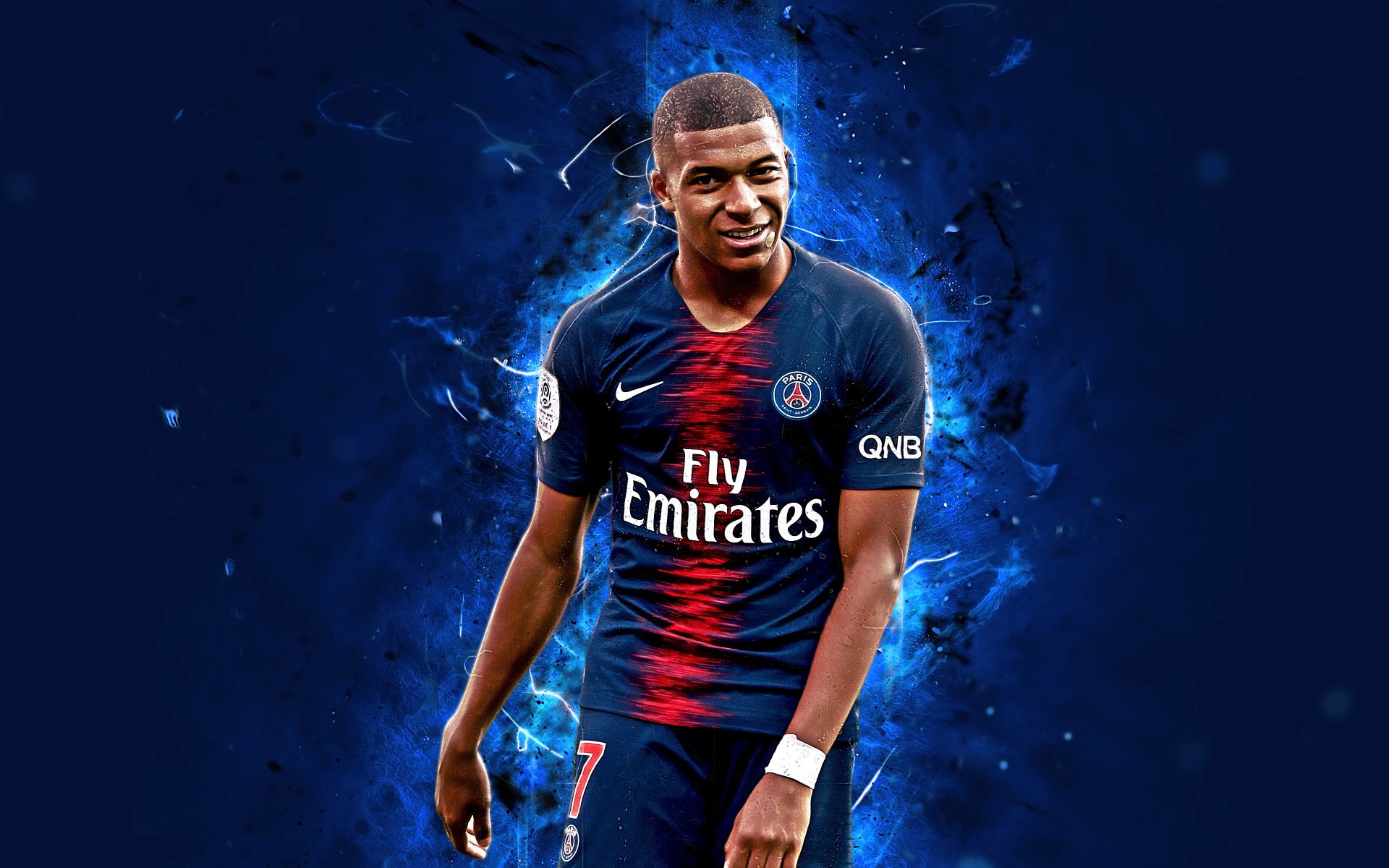 4K Kylian Mbappé Wallpaper and Background Image
