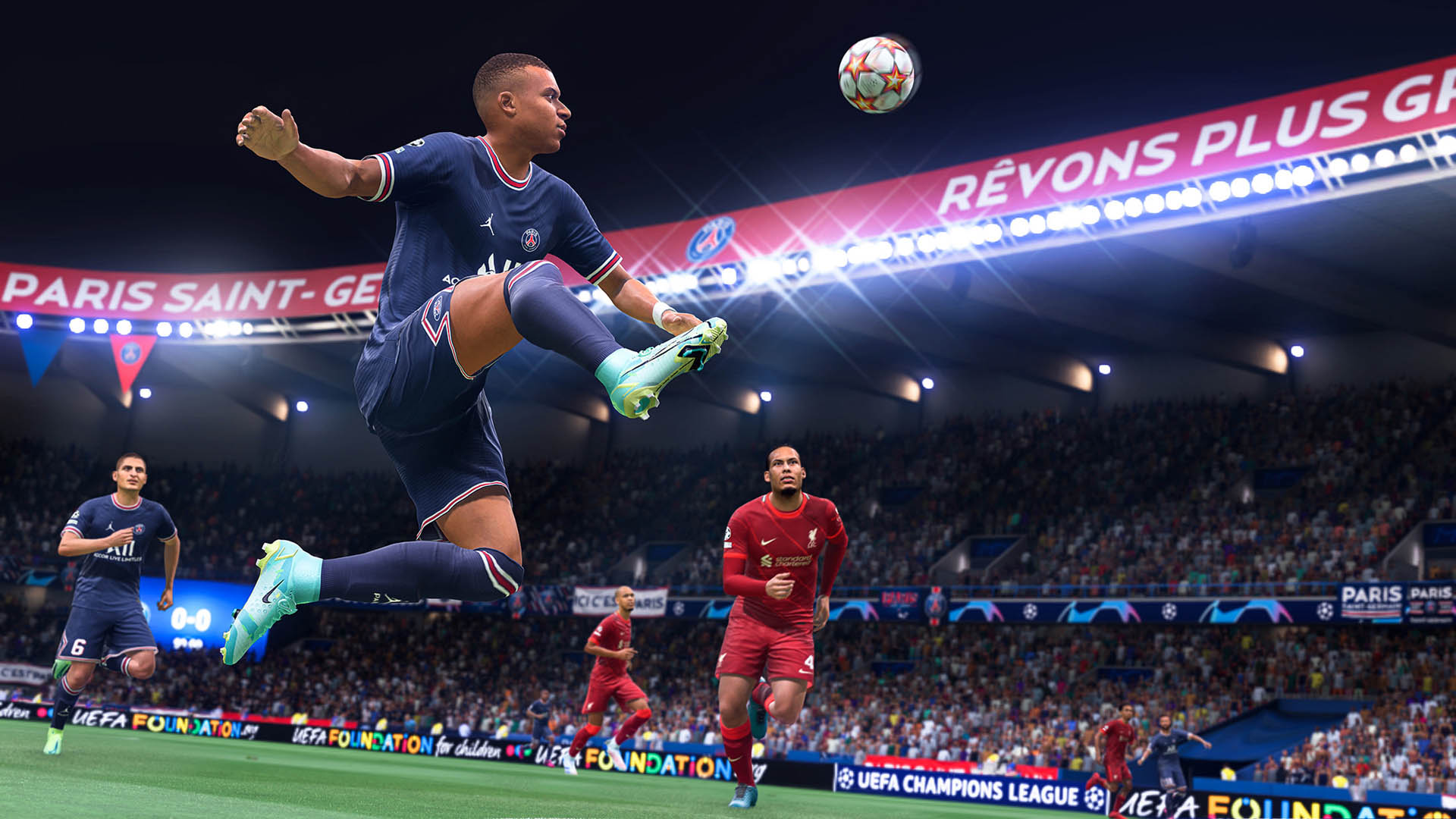 Kylian Mbappe Stadium Background HD Fifa 22 HD Wallpaper