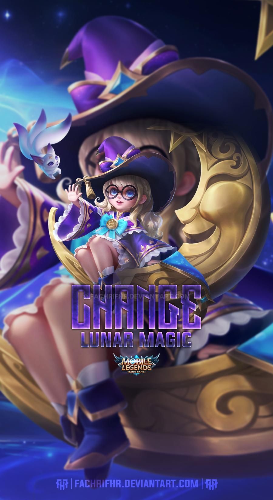 Change Lunar Magic. Lunar magic, Mobile legend wallpaper, Magic mobile