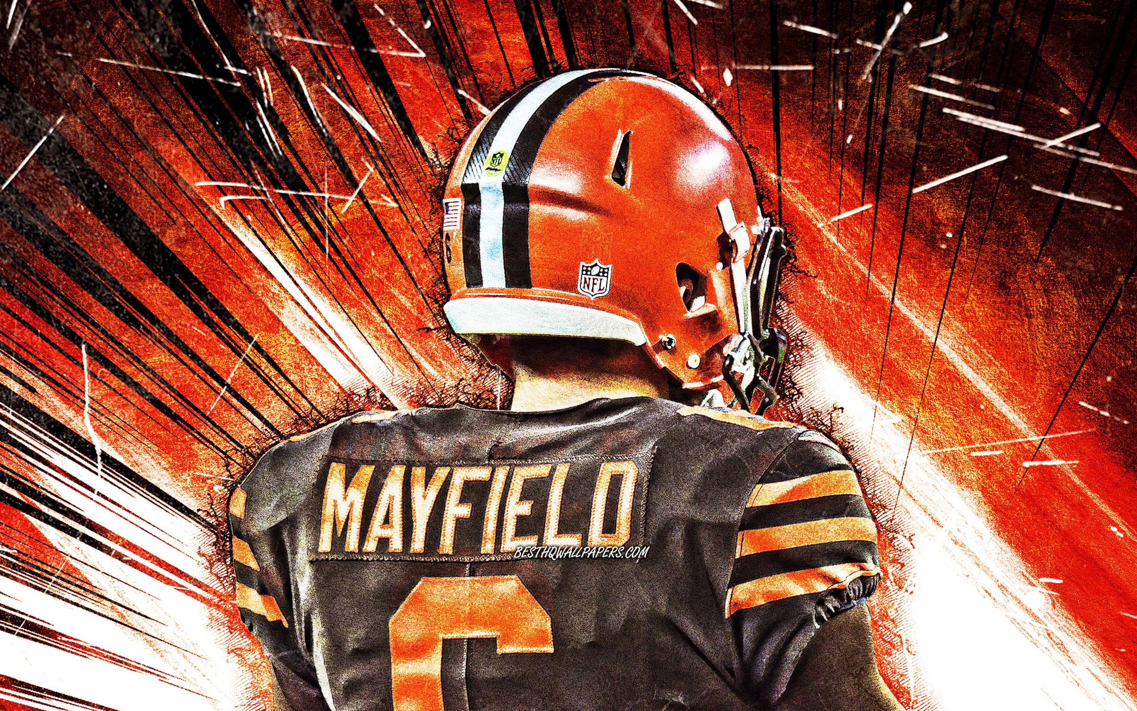 4K Baker Mayfield Wallpaper Free HD Wallpaper