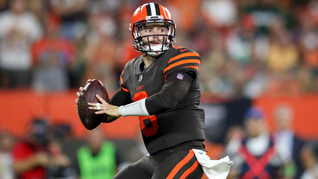 Baltimore Ravens - Baker Mayfield of Cleveland Browns this generation's Brett Favre, John Elway