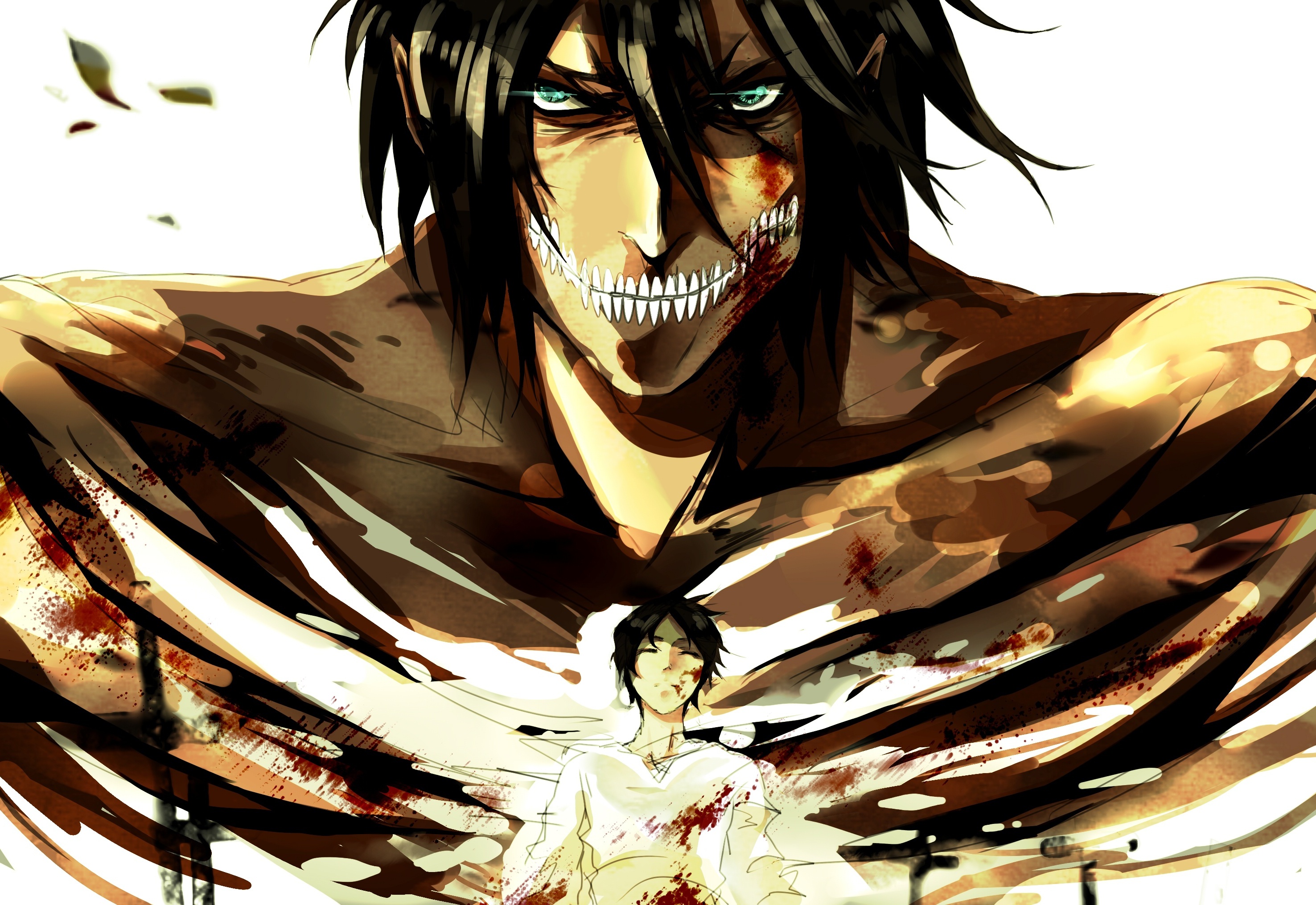 eren jaeger wallpaper  Anime drawings, Eyes wallpaper, Attack on