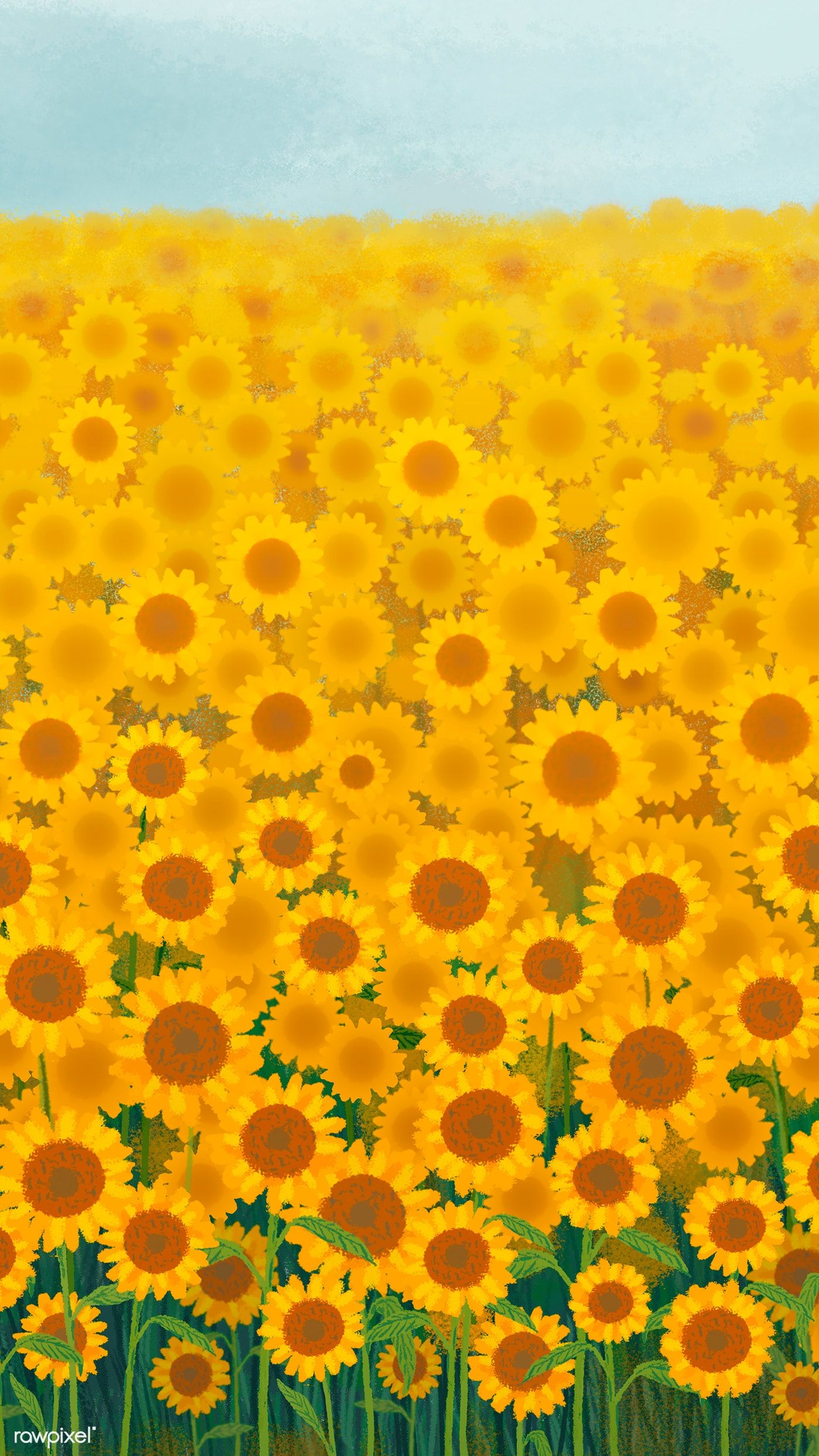 Sunflower garden background mobile phone wallpaper / marinemynt. Sunflower iphone wallpaper, Sunflower image, Sunflower garden