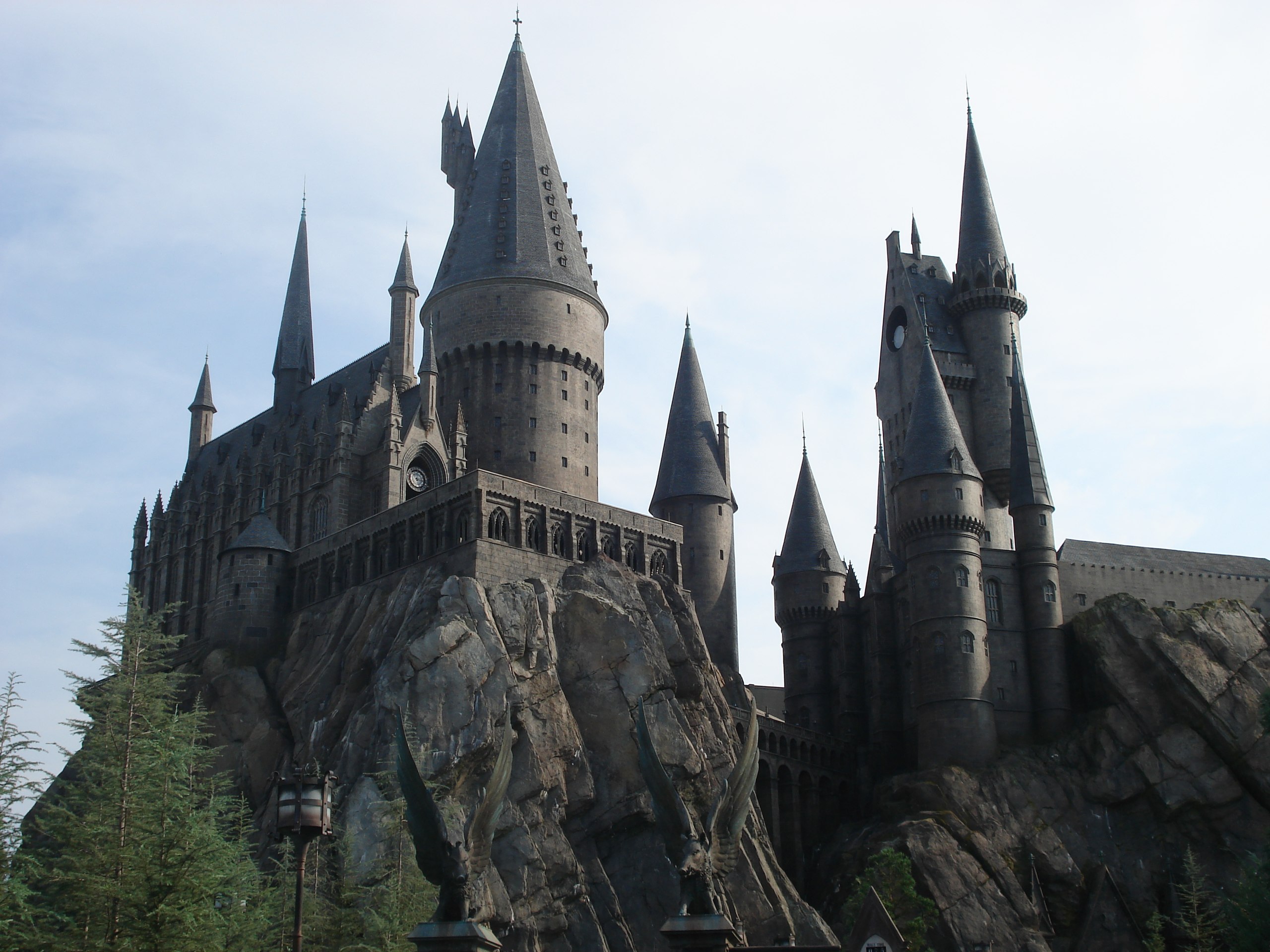 Hogwarts's replica in Universal Studio