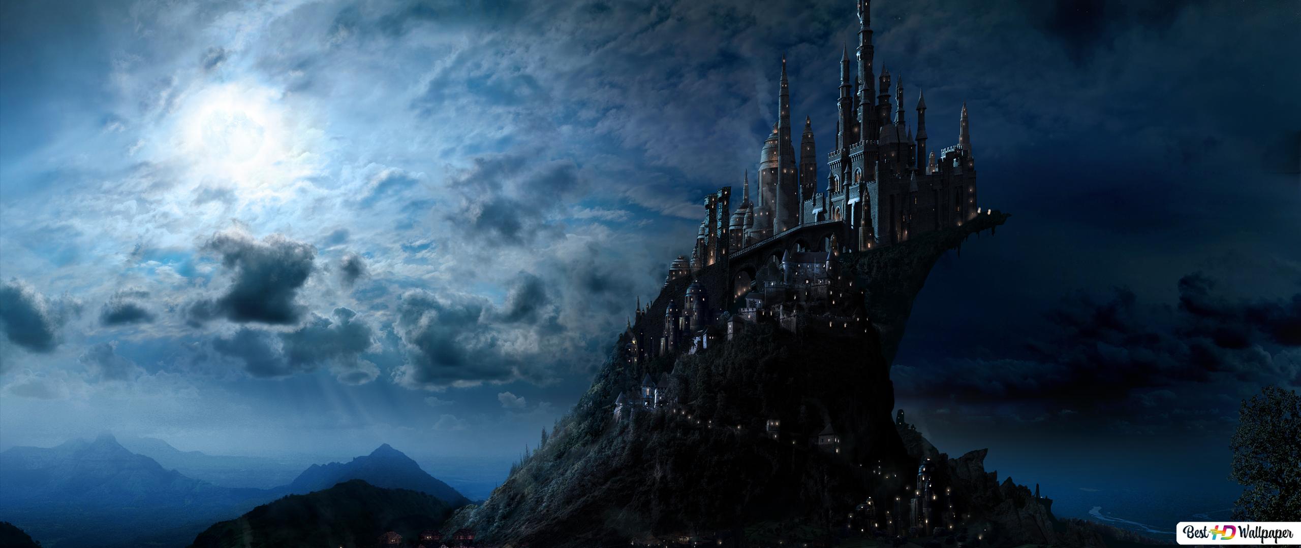 Hogwarts castle HD wallpaper download