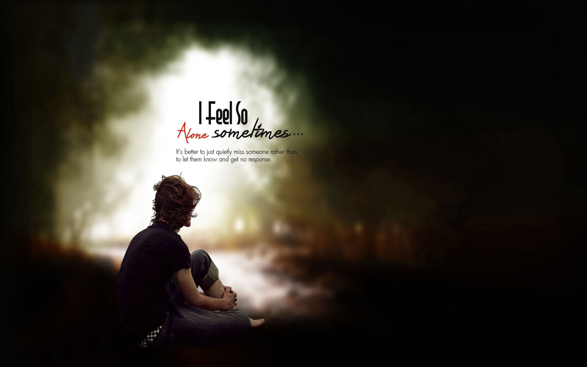 Heart Touching Sad Boy Wallpaper. Alone Boy Sad Image