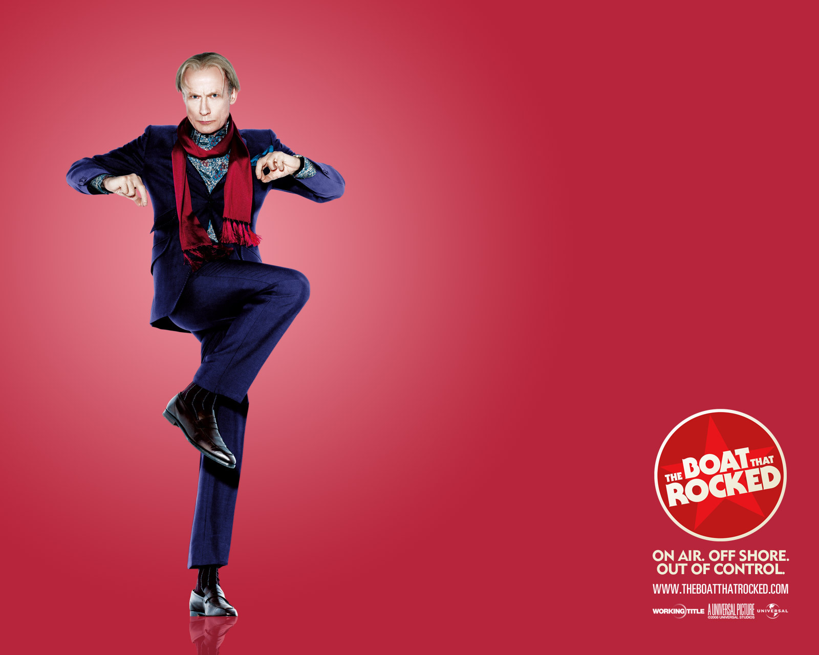 The boat that rocked Nighy Wallpaper